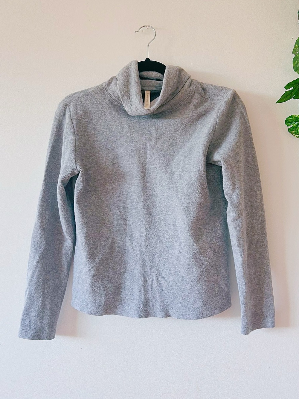 The Group by Babaton Long-sleeve waffle knit thermal top size S